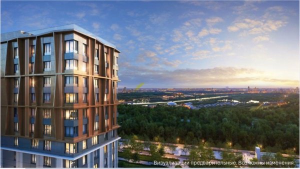 1-к квартира, 15/19 эт., 46м²
