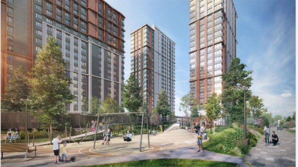 1-к квартира, 15/19 эт., 46м²
