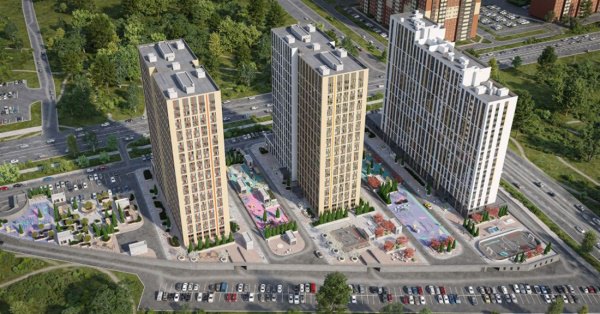 2-к квартира, 20/27 эт., 60м²
