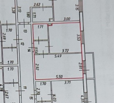 1-к квартира, 2/4 эт., 34м²