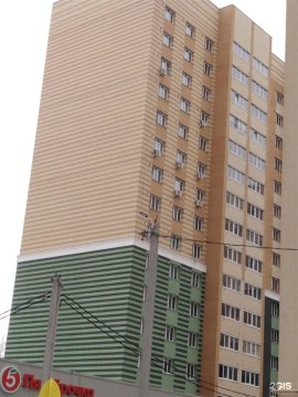 1-к квартира, 11/16 эт., 42м²