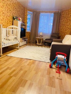 1-к квартира, 11/24 эт., 50м²