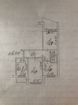 3-к квартира, 2/9 эт., 66м²