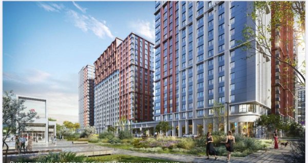 1-к квартира, 15/19 эт., 46м²