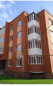 2-к квартира, 2/4 эт., 64м²