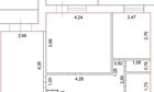 2-к квартира, 7/9 эт., 47м²