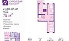 2-к квартира, 4/4 эт., 75м²